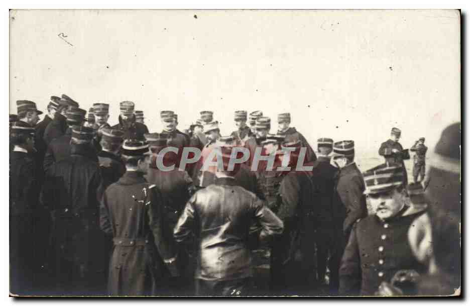 CPA CARTE PHOTO Militaria Regiment 