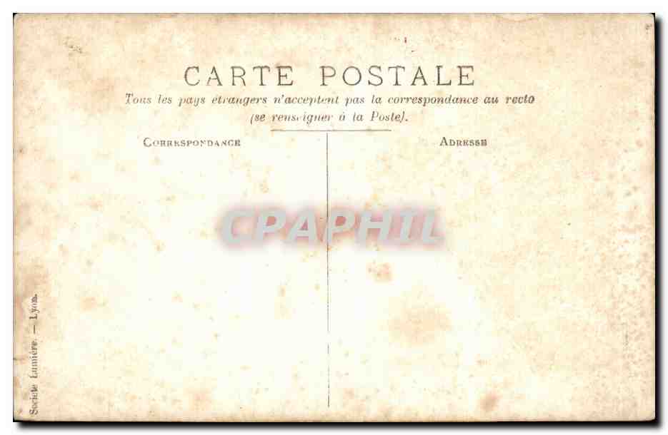 CPA CARTE PHOTO Militaria Regiment  — Rückseite