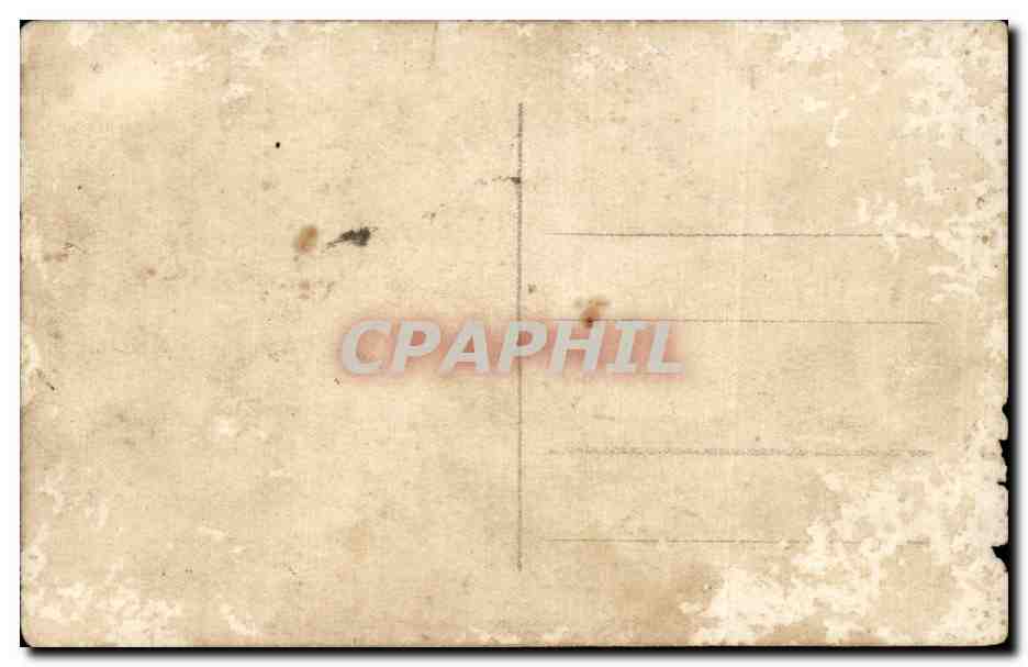 CPA CARTE PHOTO Militaria Soldats — Rückseite