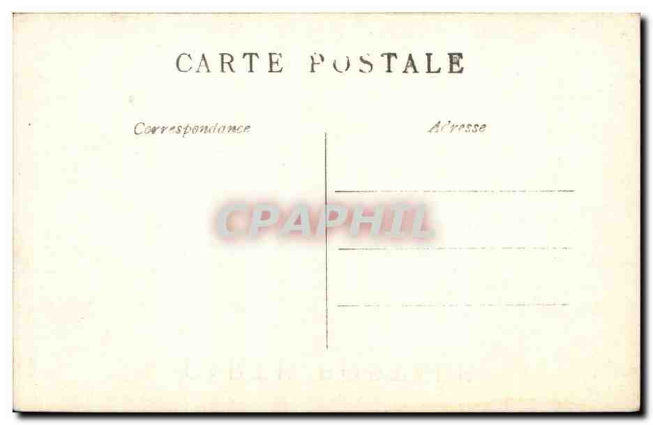 CPA CARTE PHOTO Militaria Soldats — Rückseite