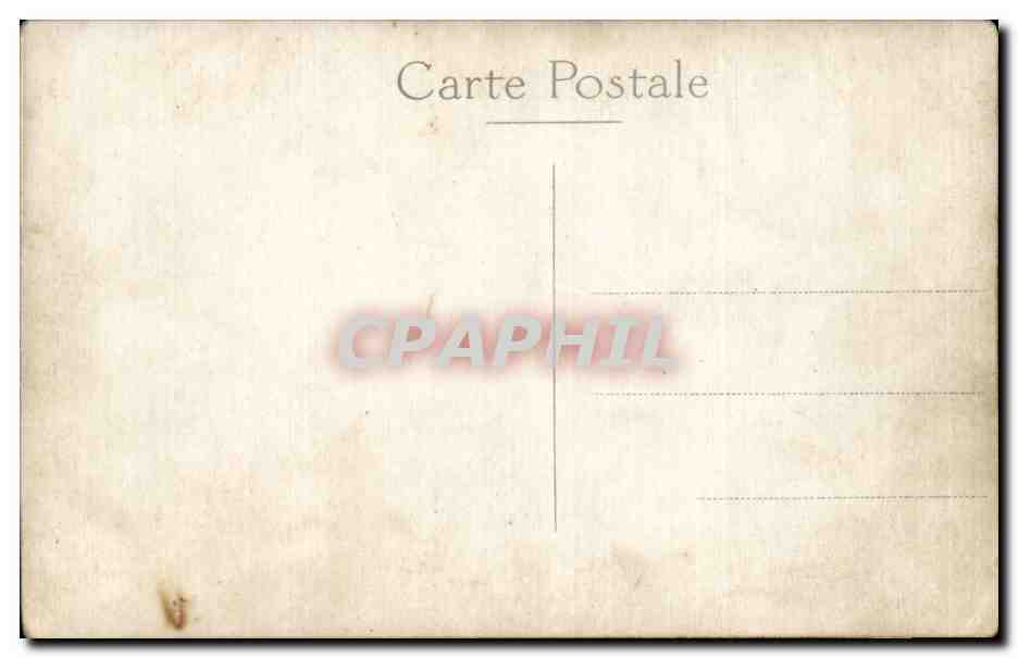 CPA CARTE PHOTO Militaria Soldats Les crevards en route pour la soupe 1932 — Verso