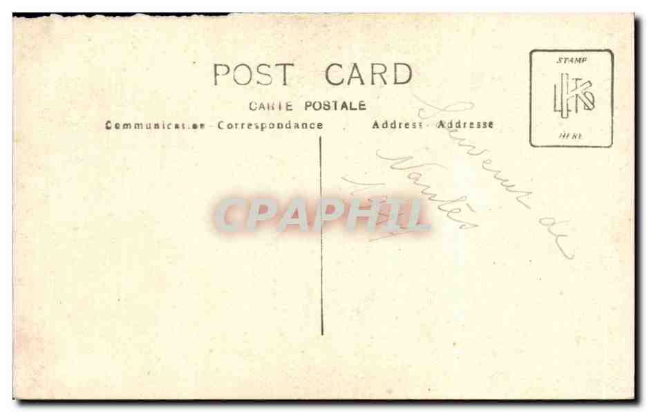 CPA CARTE PHOTO Militaria Soldat — Rückseite