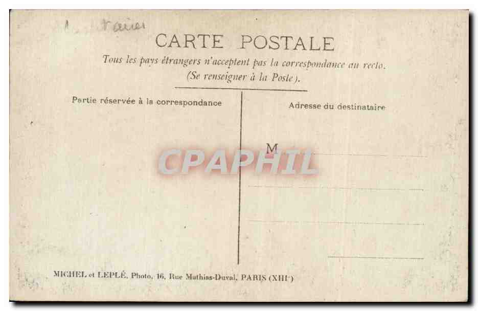 CPA CARTE PHOTO Militaria Soldats — Rückseite