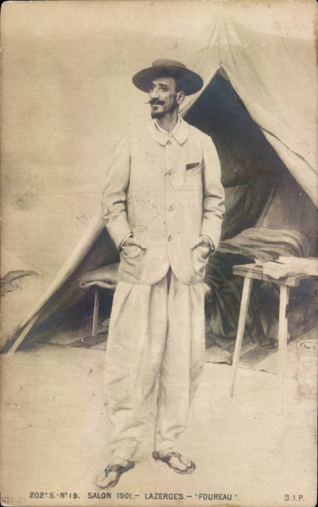 CPA Salon 1901 Laergues Foureau