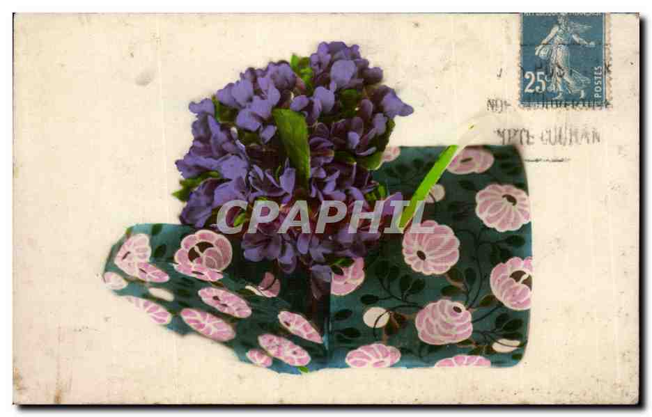 CPA Fantaisie Fleurs 