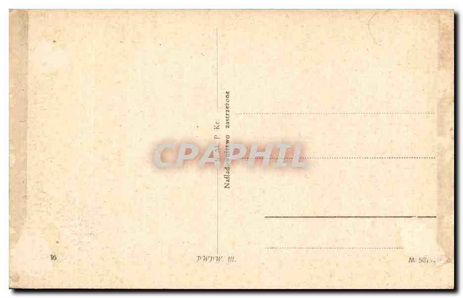Pologne - Polen - Poland - Krakow - Wawel Katedra - CPA  — Rückseite