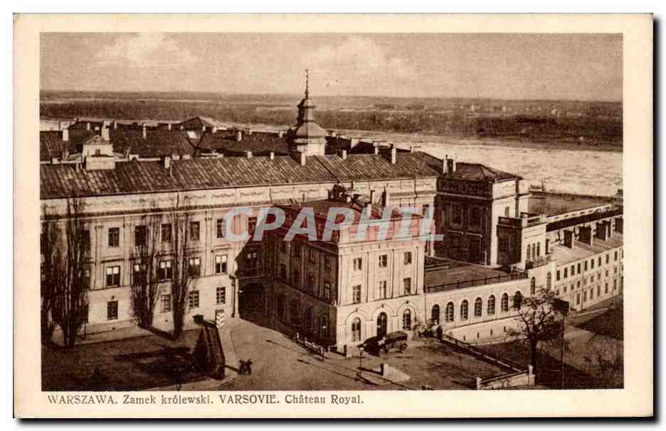 Pologne - Polen - Poland - Warszawa - Varsovie - Chateau Royal - CPA 