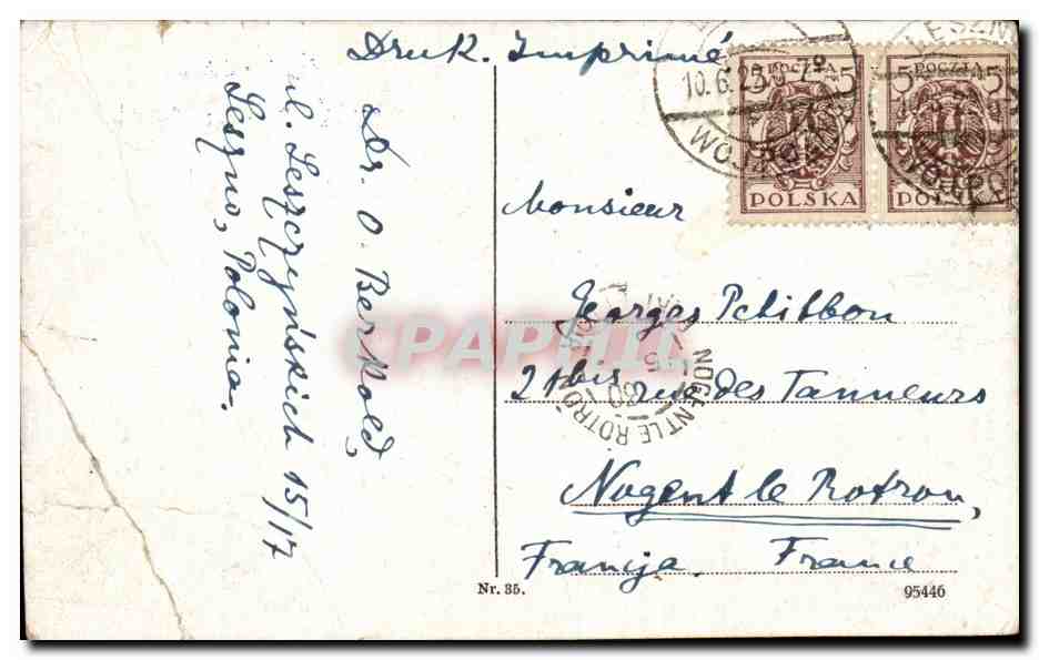 Pologne - Polen - Poland - Lissa - Totalansicht - CPA — Reverso