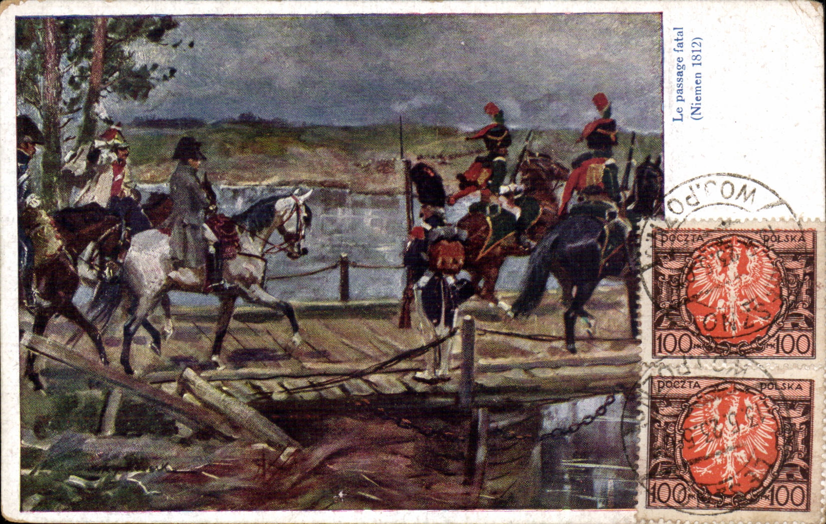 Pologne - Polen - Poland - Le Passage Fatal - Nieman 1812 Napoleon - CPA 