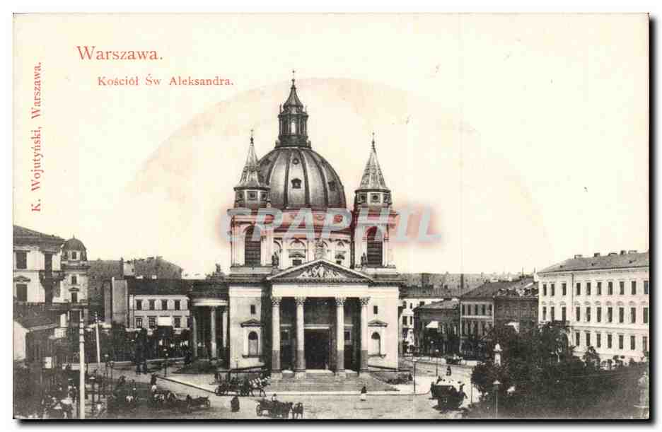 Warszawa. Kościół Św Aleksandra — K. Wojtynski