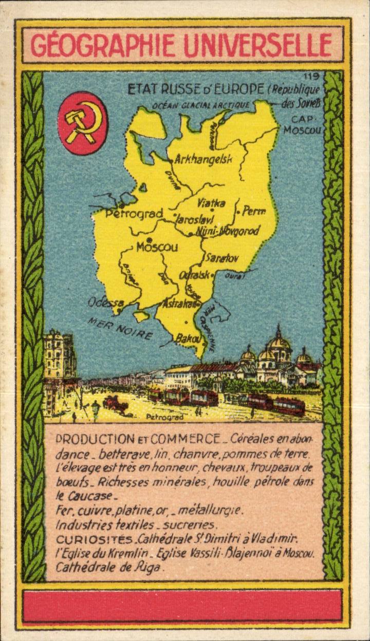 Russie - Russland - Russia - Geographie Universelle - 