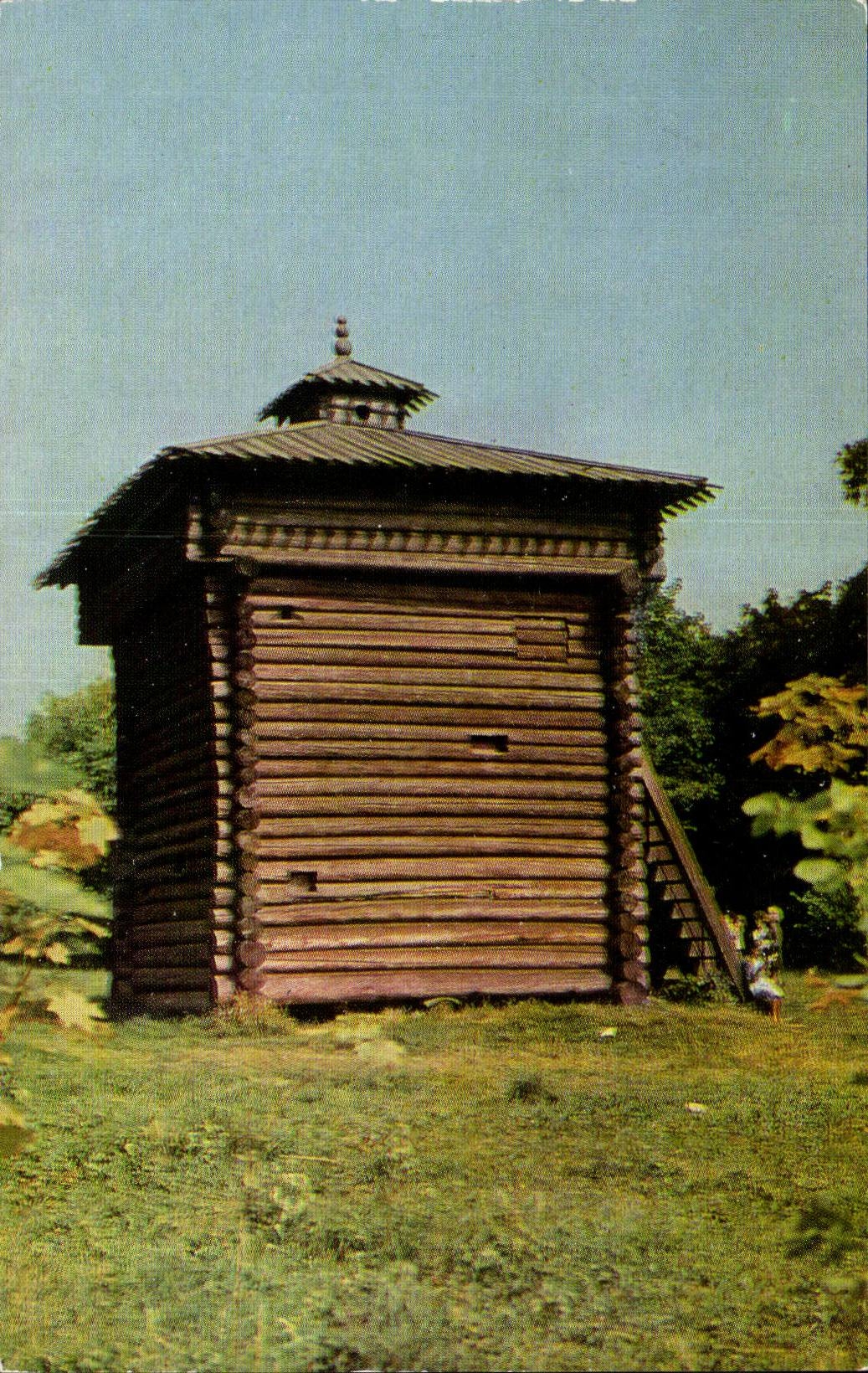 Russie - Russland - Russia - Wooden Fortress Tower from the town of Bratsk - SIberia - CPA 
