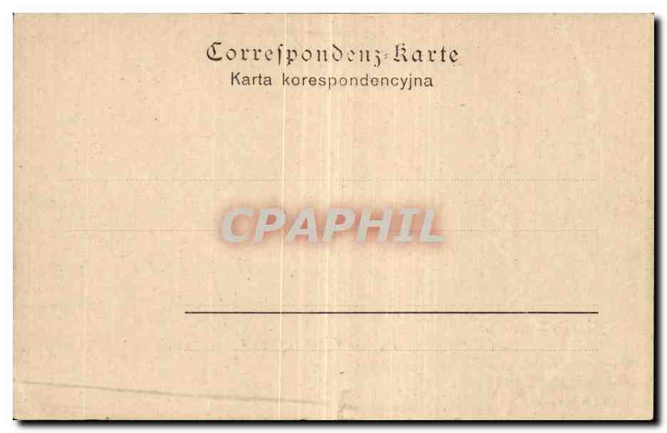 Pologne - Poland - Polen - Kraków - Krakau - Juchhalle - CPA  — Rückseite