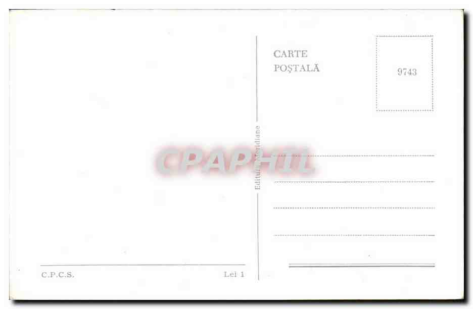 Craiova — vue panoramique et monuments — Édition CPAPHIL n°9743 — Verso