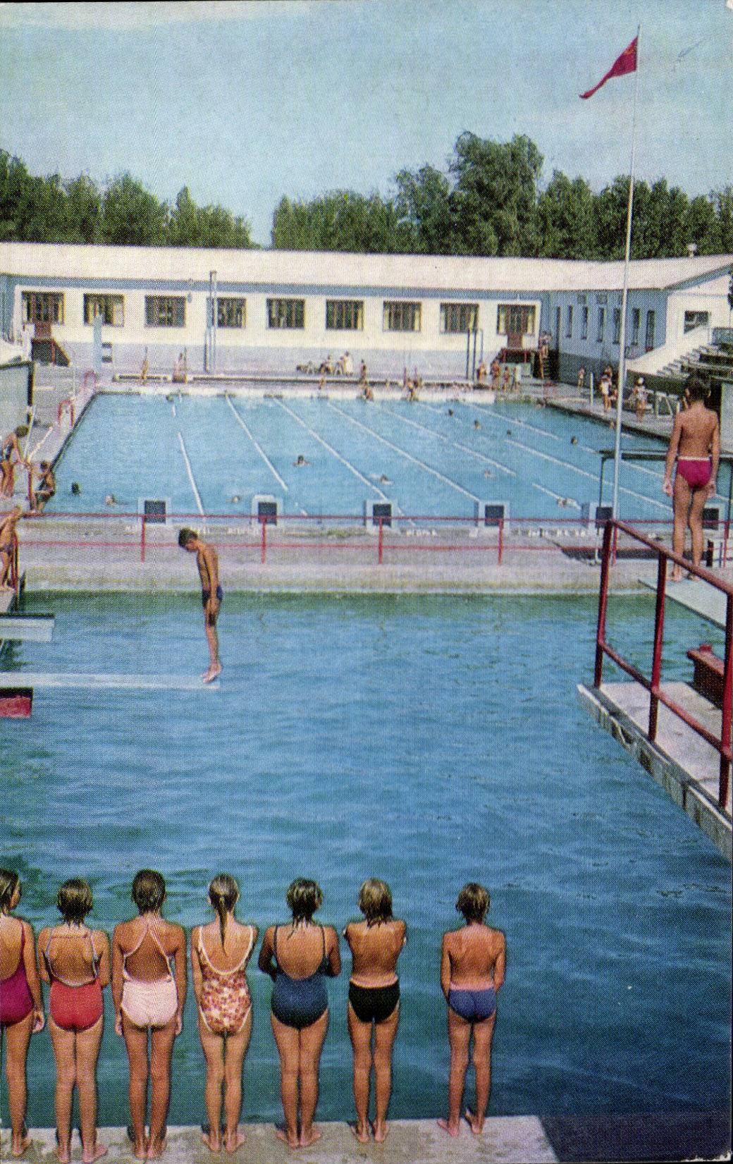 Russie - Russia - Russland - Kentau - Swimming Pool - Schwimmbad - CPA 