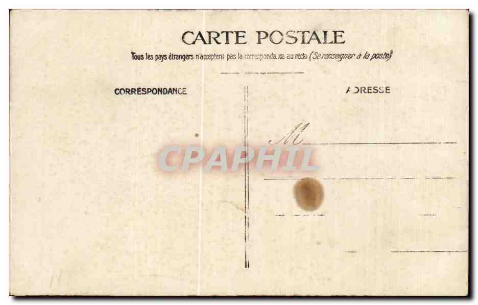 CARTE PHOTO Militaria Soldats Poilus — Rückseite