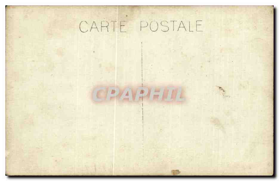 CARTE PHOTO Militaria Soldats Regiment — Rückseite