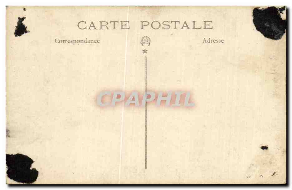 CARTE PHOTO Militaria Soldat — Rückseite