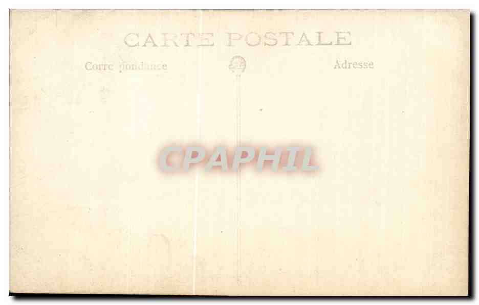 CARTE PHOTO Militaria Soldat — Rückseite
