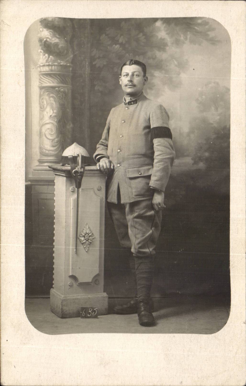 CARTE PHOTO Militaria Soldat
