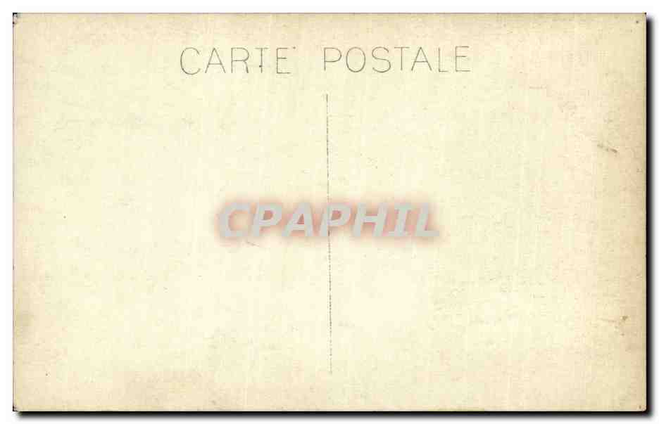 CARTE PHOTO Militaria Soldats au messe — Rückseite