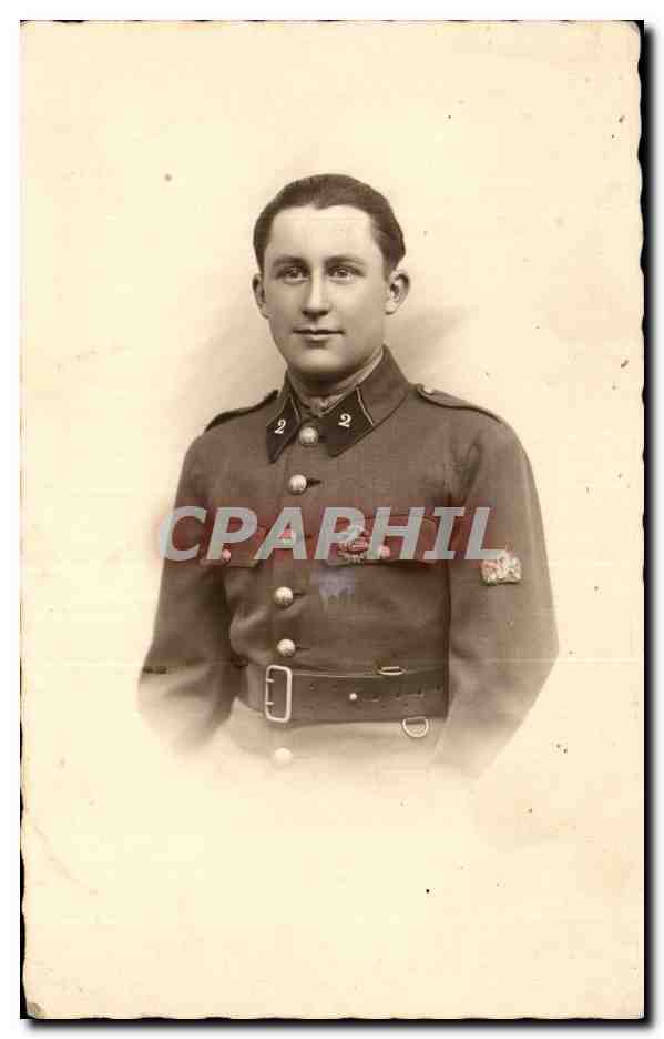 CARTE PHOTO Militaria Soldat