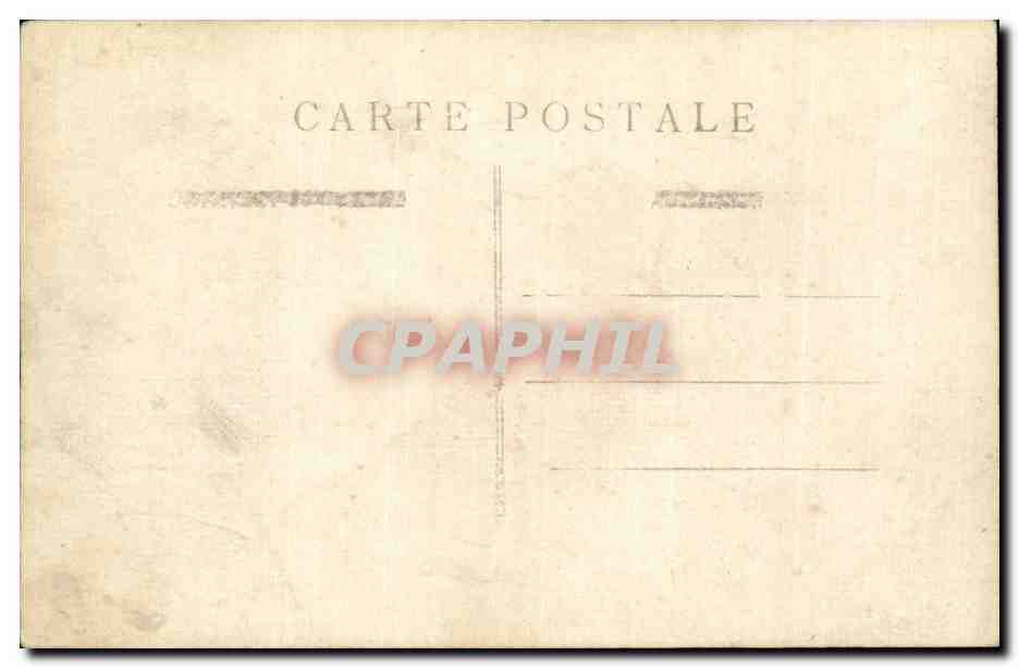 CARTE PHOTO Militaria Soldat — Rückseite