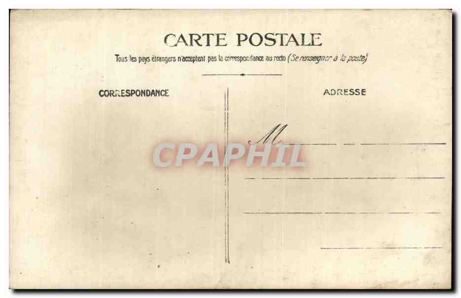 CARTE PHOTO Militaria Soldat — Rückseite