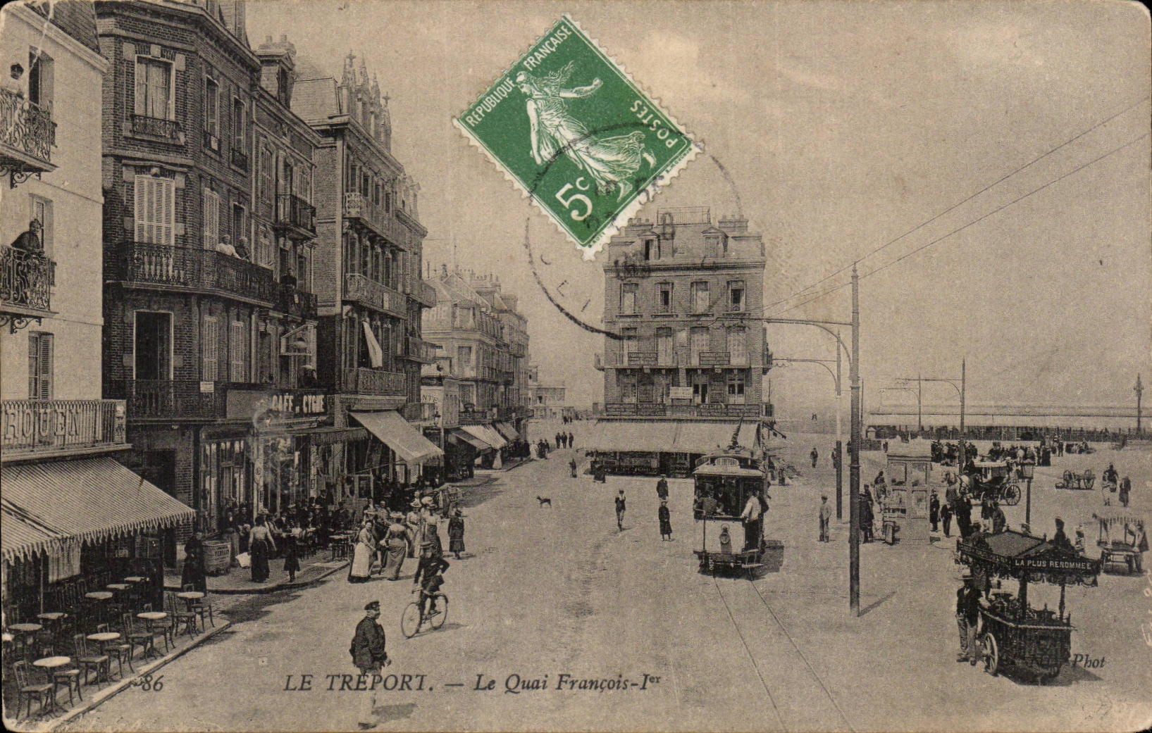 Le Tréport — Le Quai François-Ier — Phot
