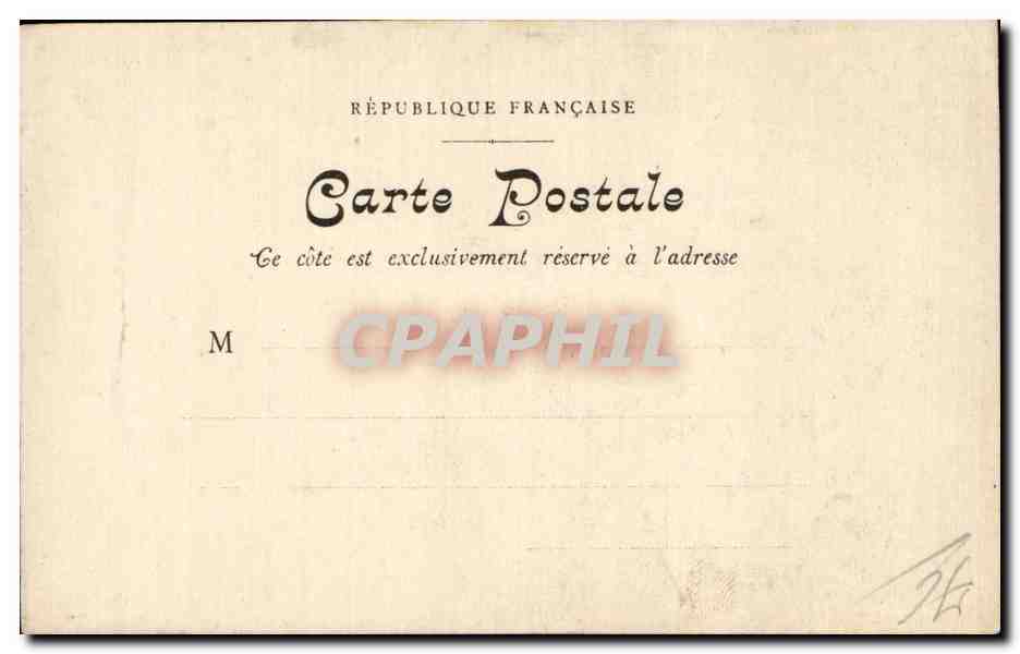 CPA Rouen Fontaine de la croix St Pierre  — Verso