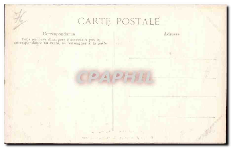 CPA Rouen la Bourse — Verso