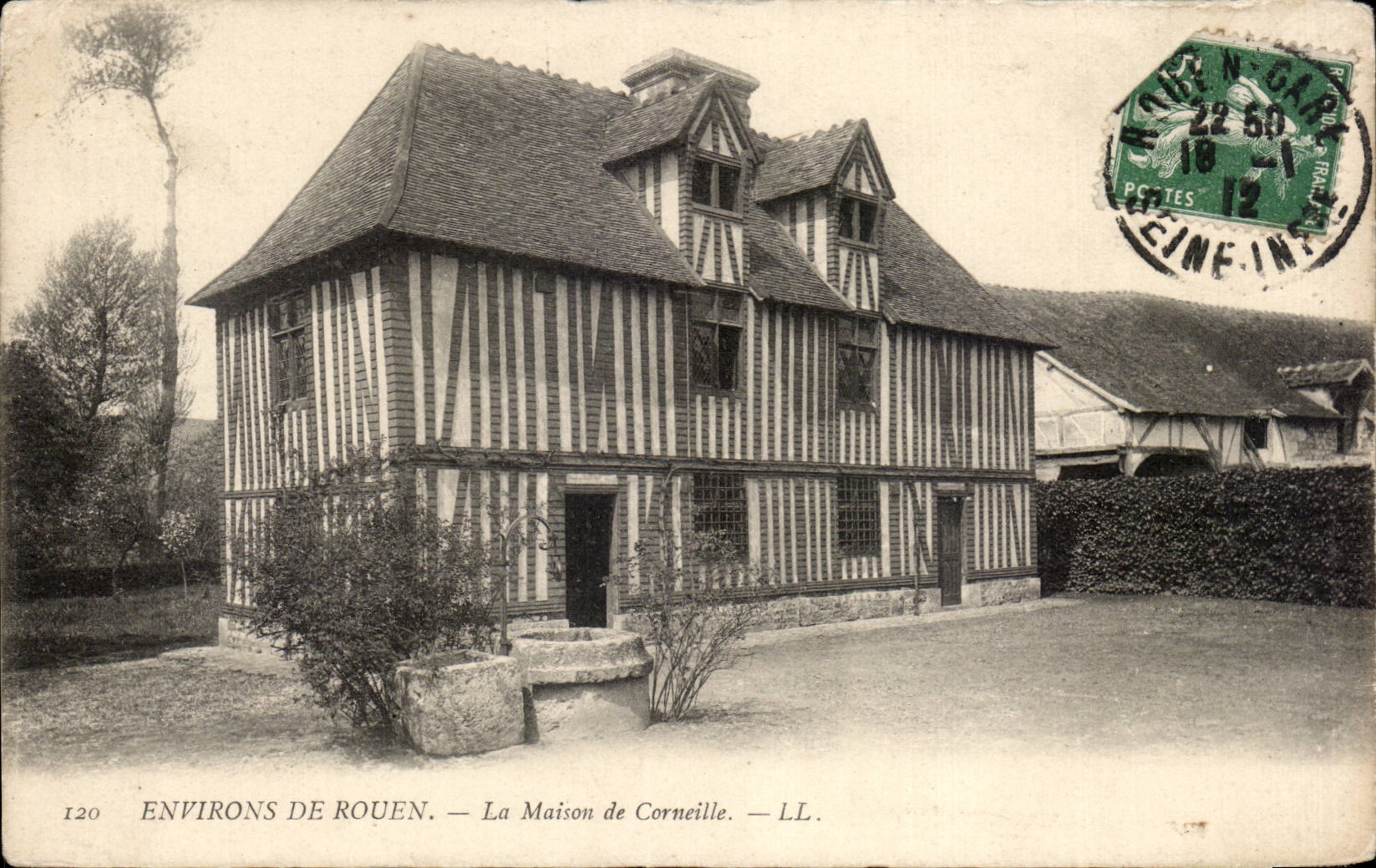 CPA Environs de Rouen La maison de Corneille
