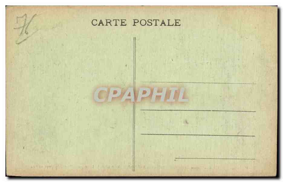 CPA Rouen Palais de justice Salle des abs reliefs  — Verso