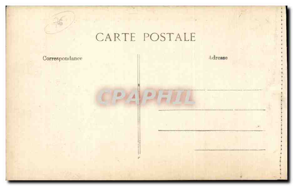 CPA Rouen Place Carnot vue des quais et du Pont Boieldieu — Verso
