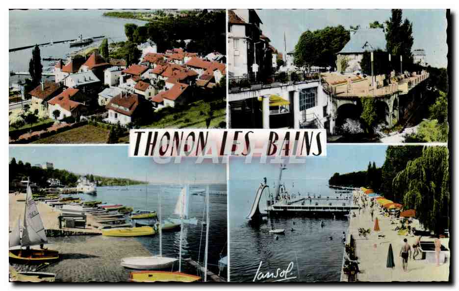 Thonon-les-Bains — vue panoramique — Jansol, n°74