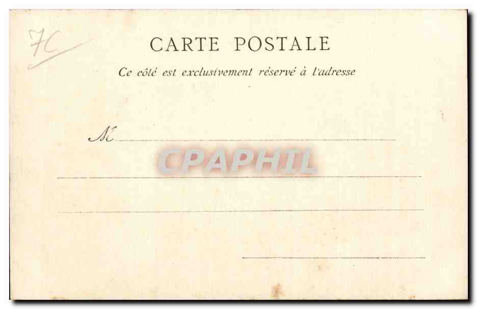CPA Rouen Le coteau de Bonsecours et le pont aux anglais — Rückseite