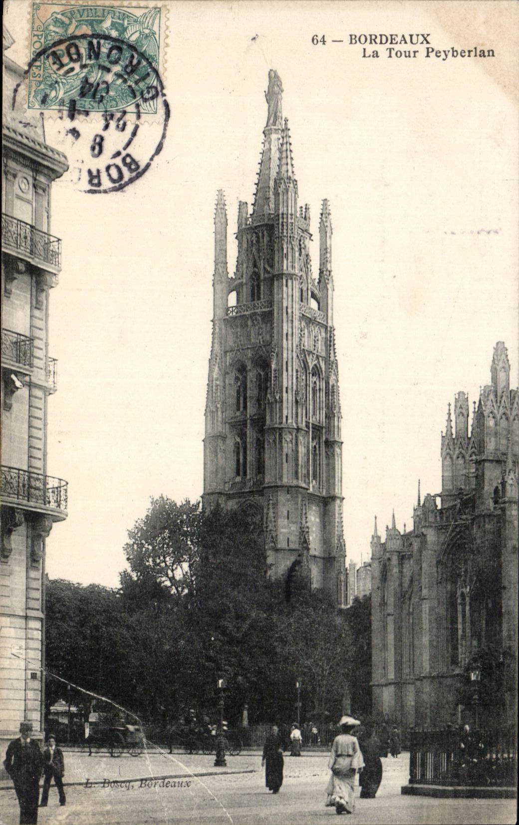 CPA Bordeaux La tour Peyberlan 