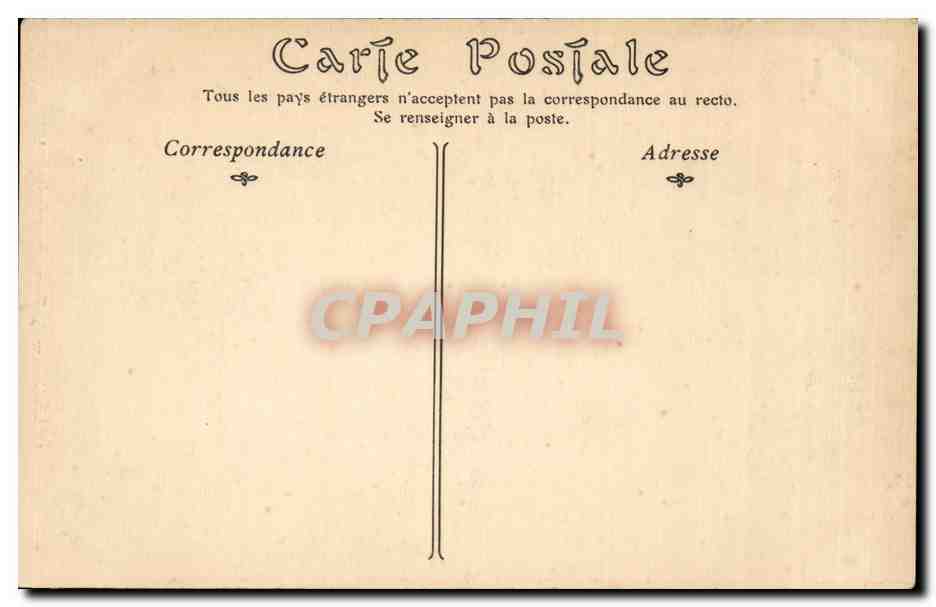 CPA Orleans Maison de Diane de Poitiers — Verso