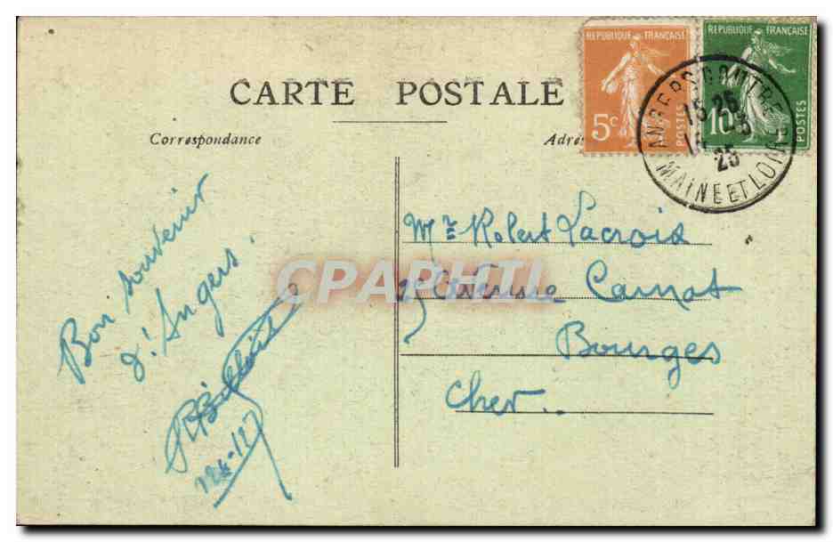 CPA Ecole nationale des Arts et Metiers Atelier d'ajustage  — Rückseite