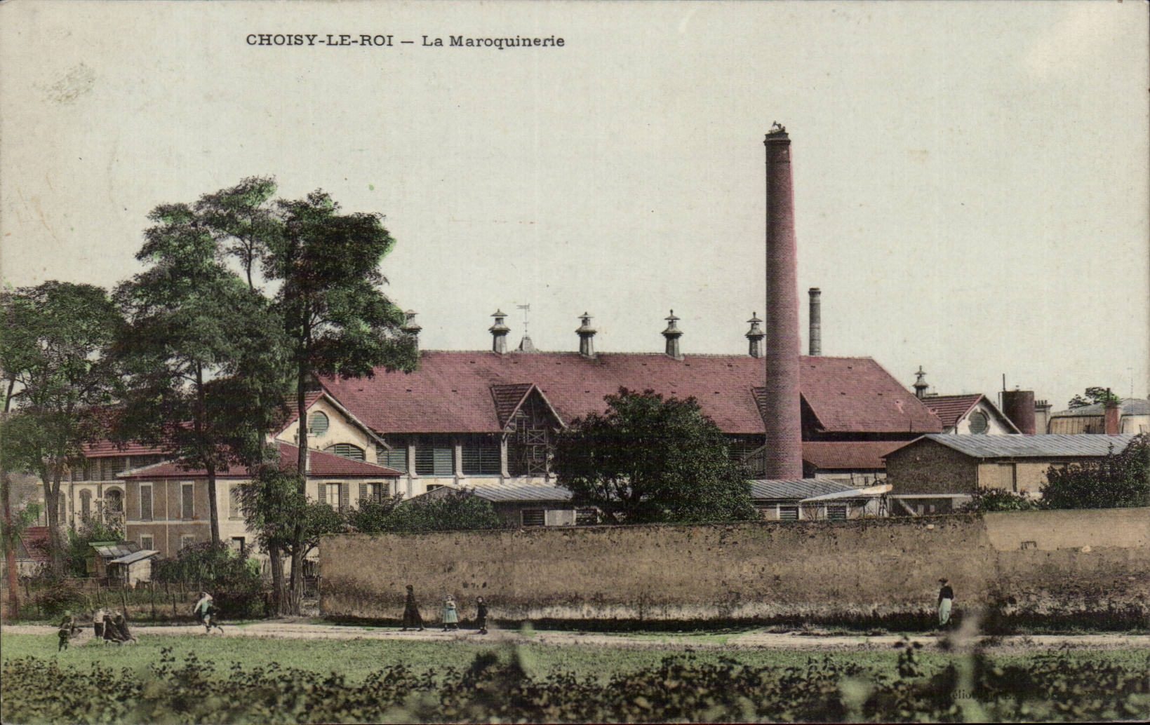 CPA Choisy le Roi La maroquinerie 