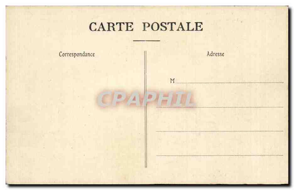 Gournay-en-Bray — Rue de l'Église et l'Église — Letrézor, à Gournay — Verso