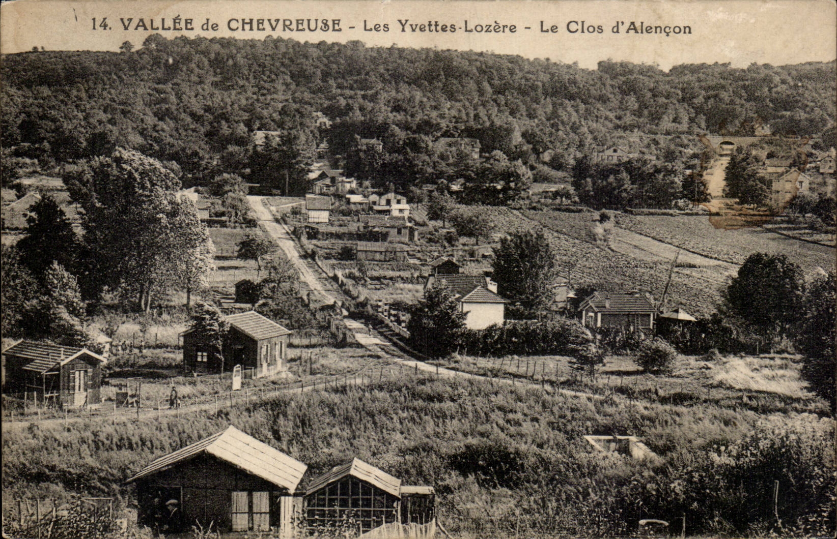 Vallée de Chevreuse — Les Yvettes-Lozère — Le Clos d'Alençon — Éditeur : CPAPHIL, n°14