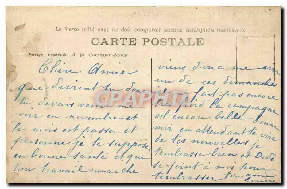 Vallée de Chevreuse — Les Yvettes-Lozère — Le Clos d'Alençon — Éditeur : CPAPHIL, n°14 — Rückseite