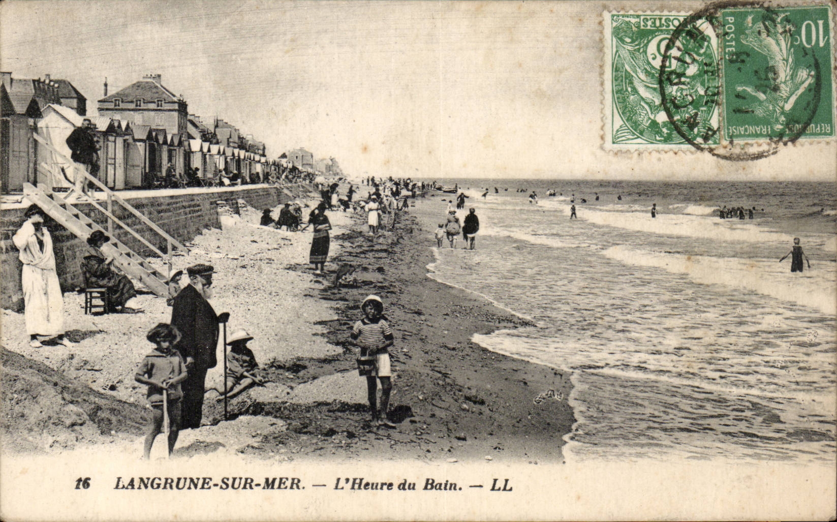 Langrune-sur-Mer — L'Heure du Bain — LL
