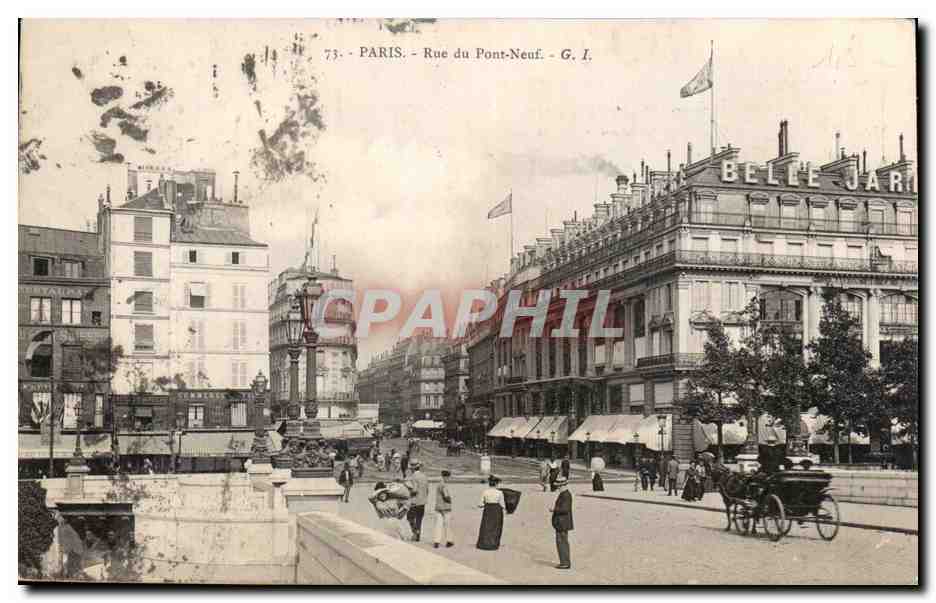 CPA Paris Rue du Pont Neuf