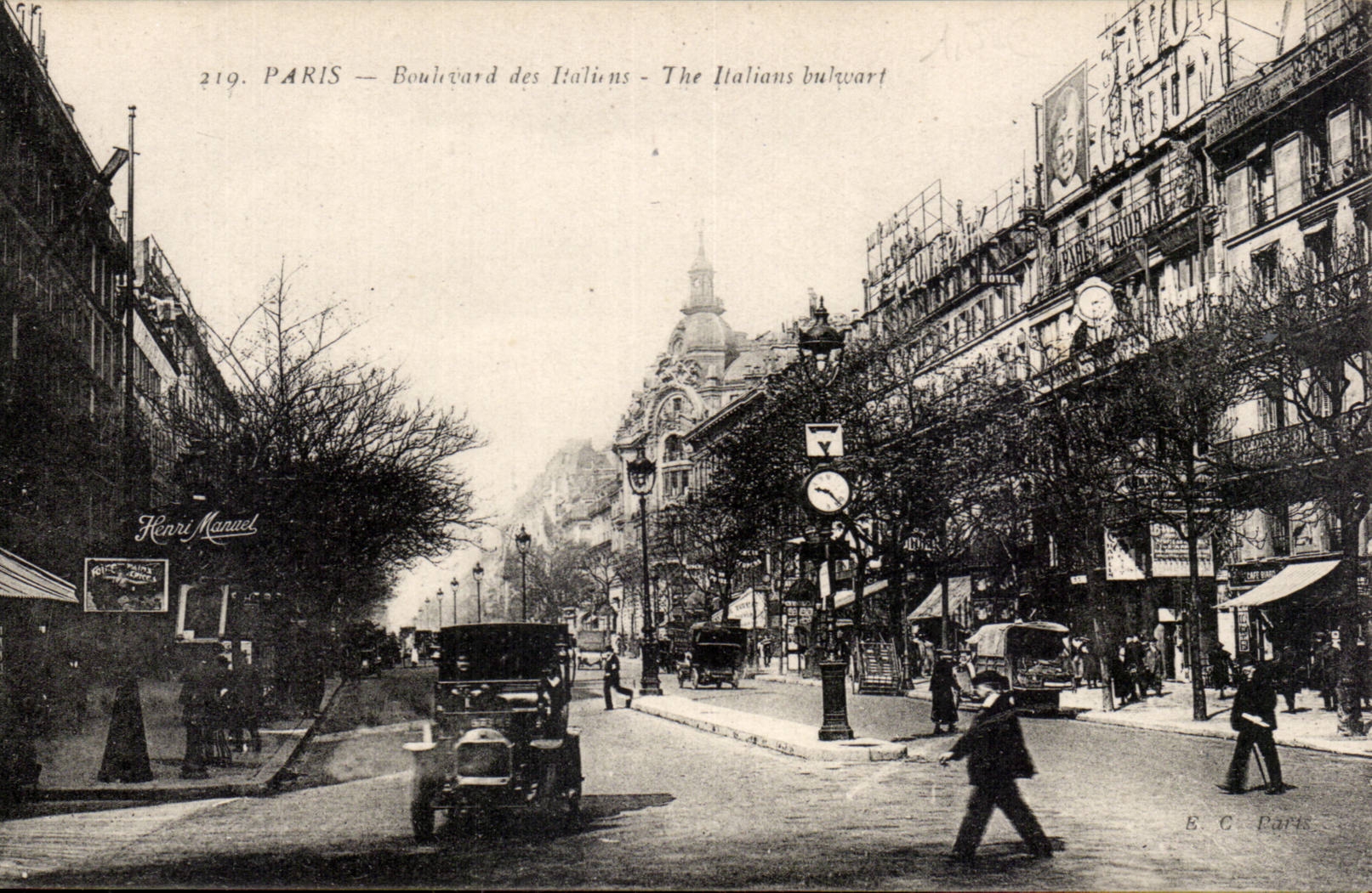 CPA Paris Boulevard des Italiens 