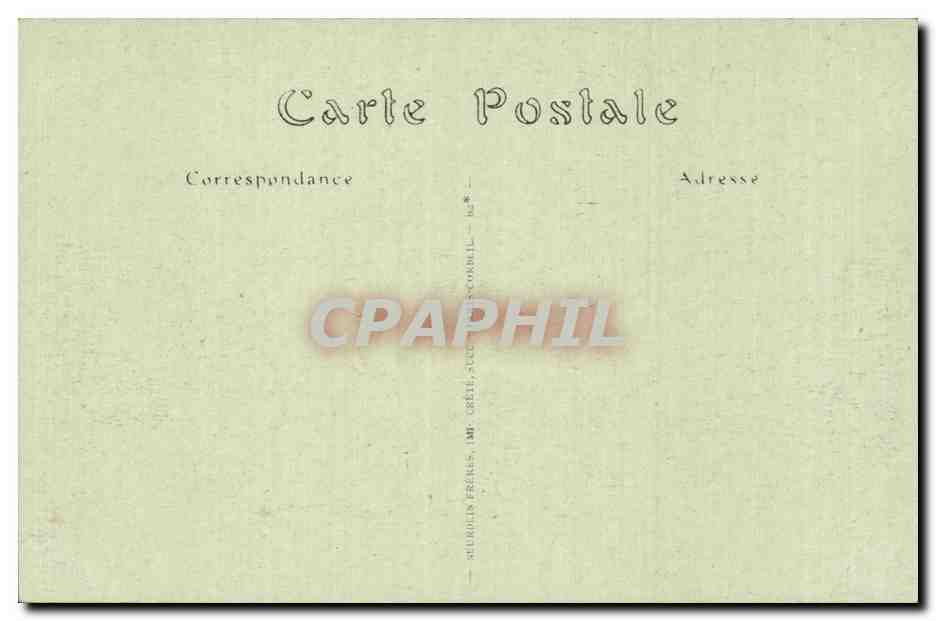 CPA La Rochelle Vue generale du port prise de l'eglise Saint Sauveur  — Verso