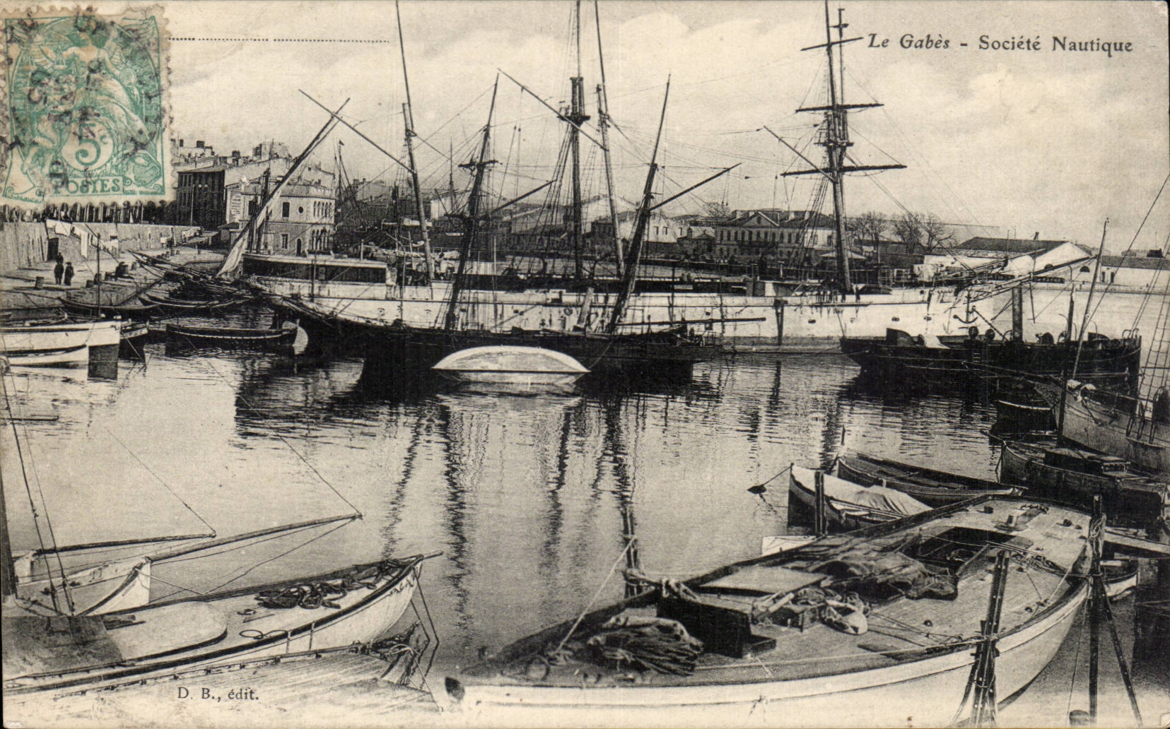 Le Gabès - Société Nautique — D. B., edición