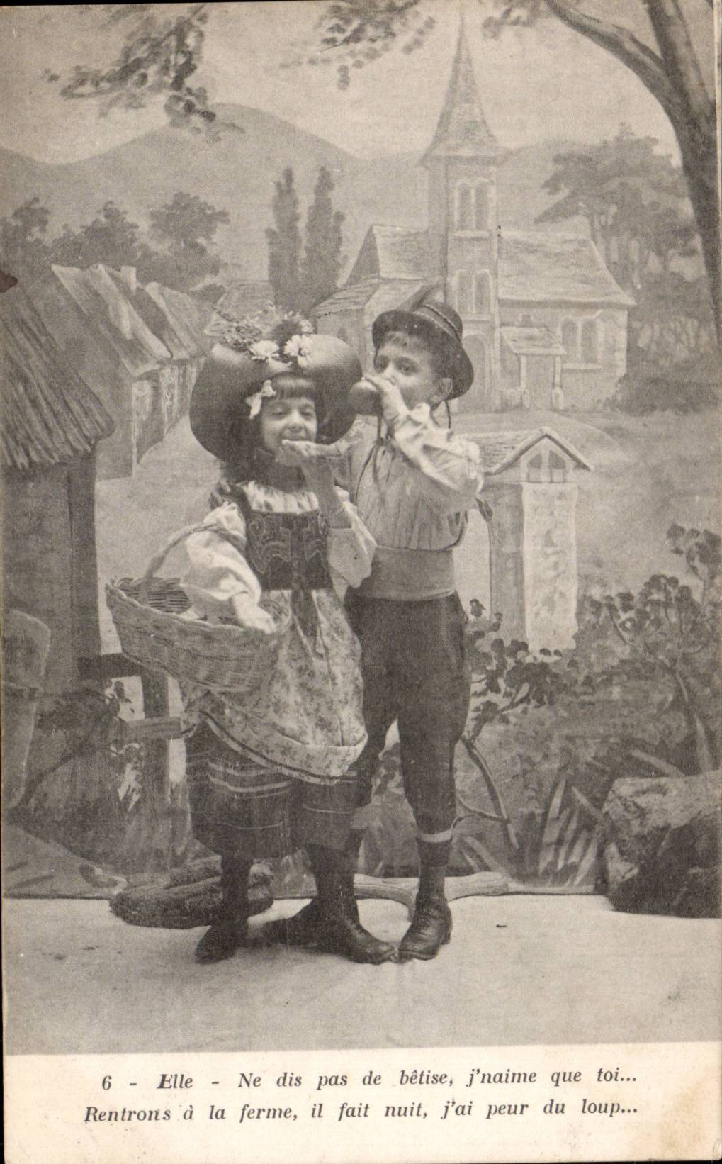 CPA Fantaisie Enfants 