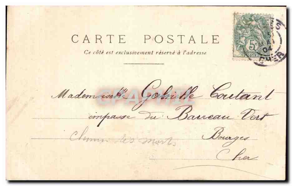 CPA Fantaisie Enfants  — Verso